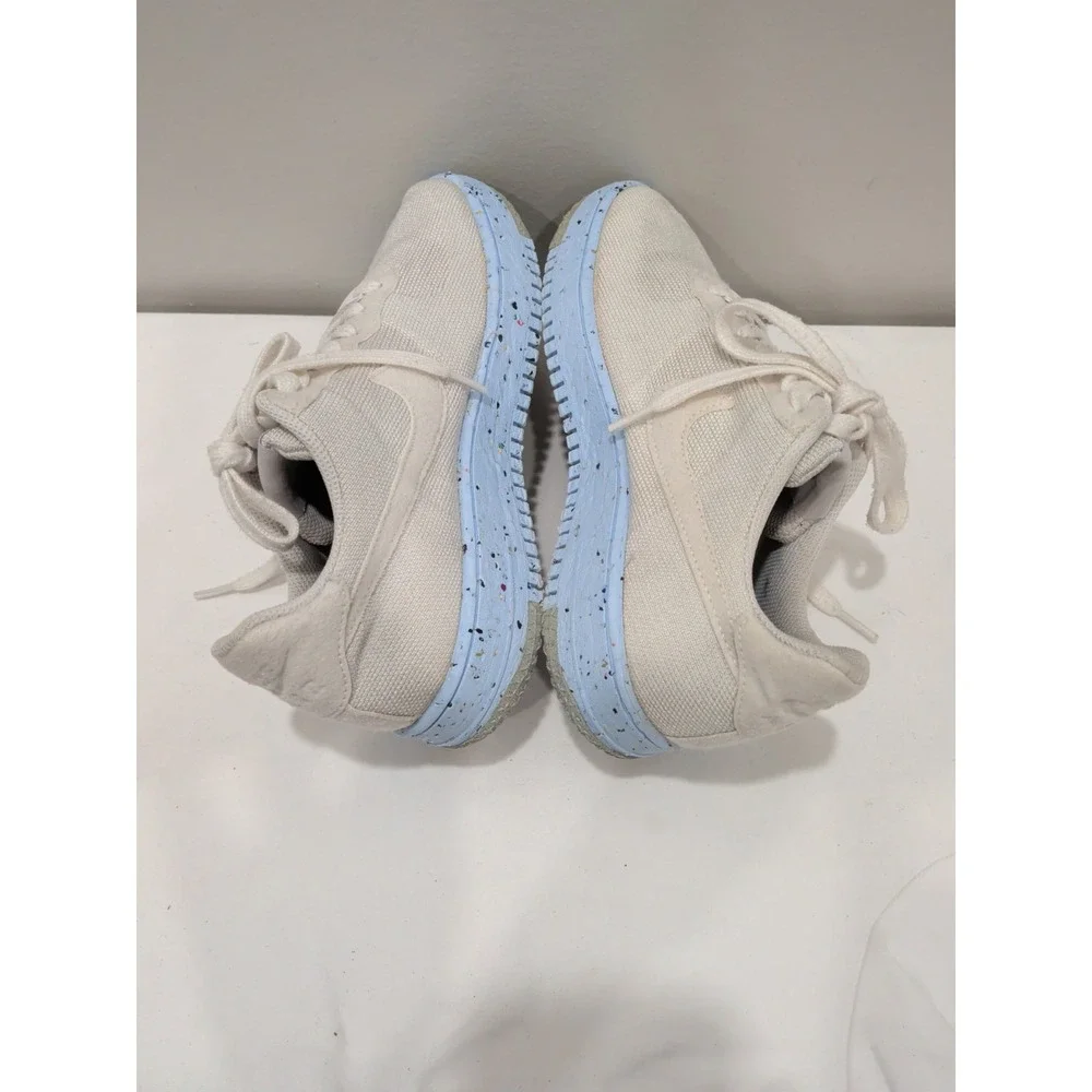 Nike Air Force 1 Crater Flyknit 'Pure Platinum' DC7273-100 Women Sz 8.5